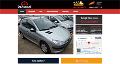 Desktop Screenshot of deauto.nl